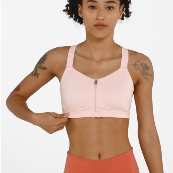 nike alpha sports bra pink